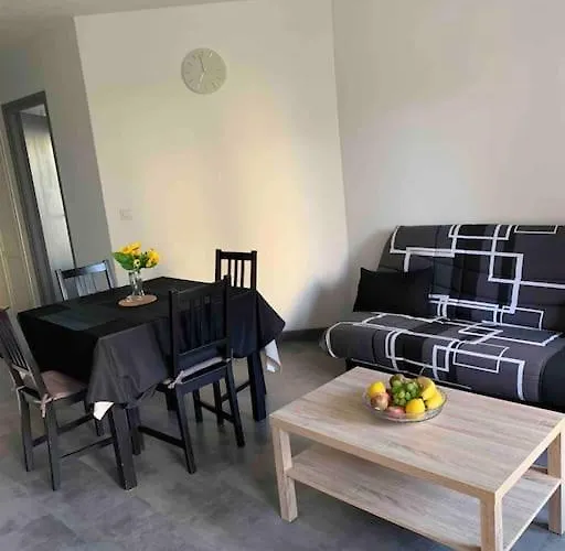 Cosy Confort Park Clim Wifi Linge Inclus Piscine Payante L'ete Lägenhet *
